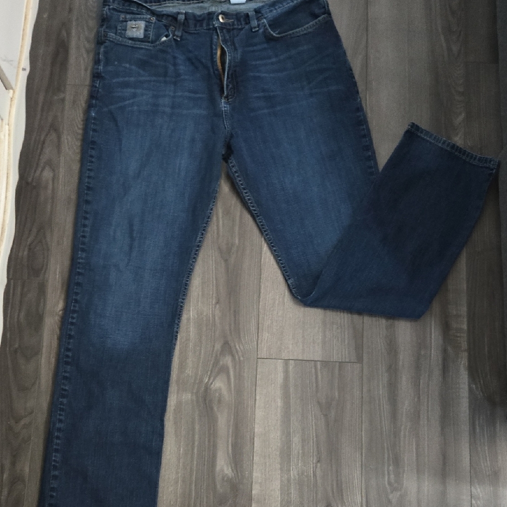 Cinch Silver Label 38x34 Dark Blue Denim Jeans